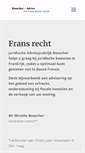 Mobile Screenshot of bosscher-advies.nl